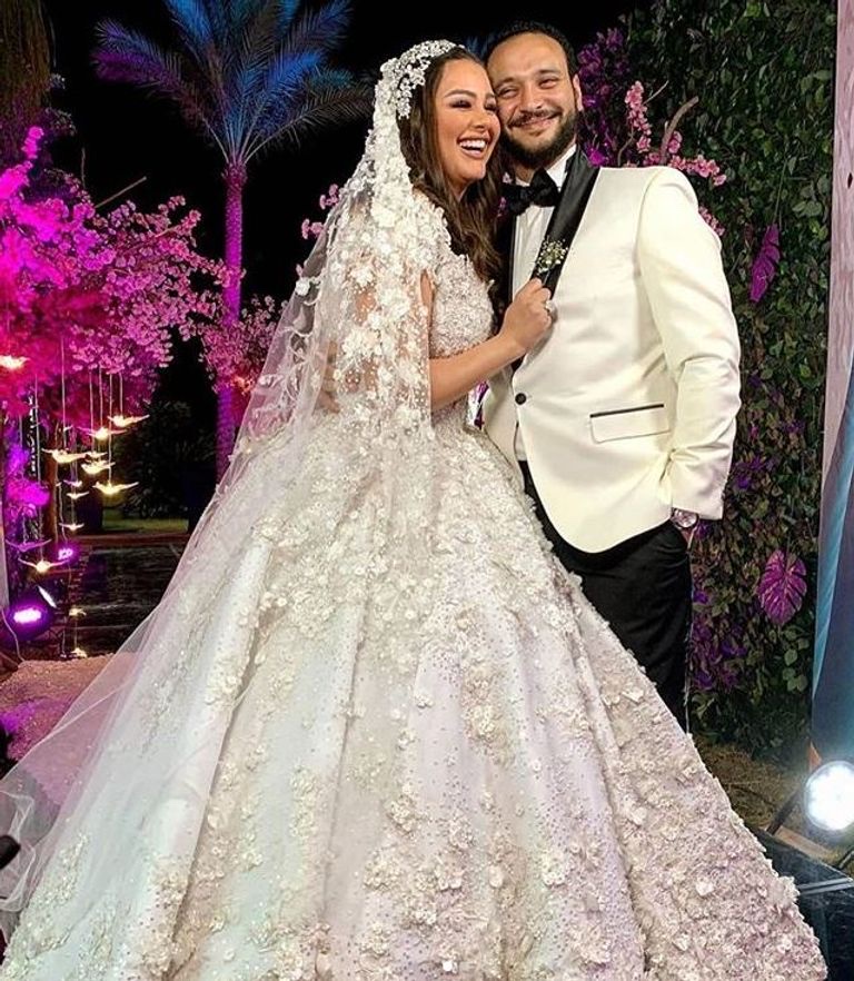 هنادي مهنا عن كواليس حفل زفافها: شبكتي اتقسمت نصين يوم الفرح