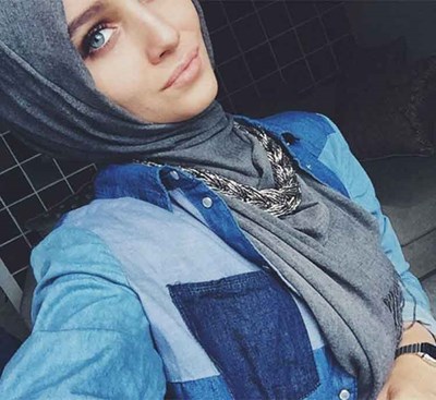 فتاة روسيه محجبة تحصل علي لقب صاحبة أجمل عينين على “إنستغرام”