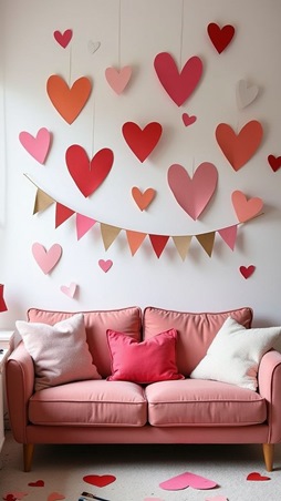ديكورات تضفي لمسات رومانسية على منزلكِ في عيد الحب