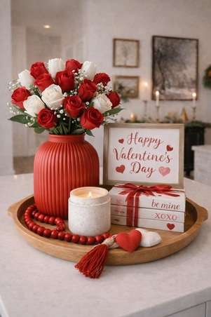 ديكورات تضفي لمسات رومانسية على منزلكِ في عيد الحب