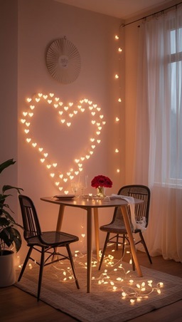 ديكورات تضفي لمسات رومانسية على منزلكِ في عيد الحب