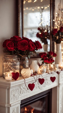 ديكورات تضفي لمسات رومانسية على منزلكِ في عيد الحب