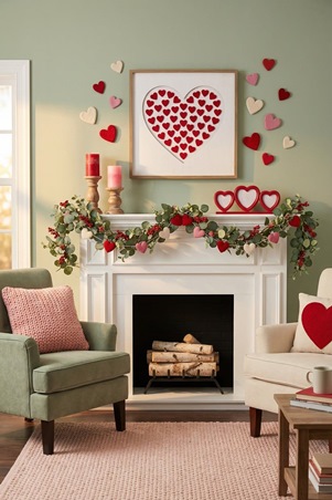 ديكورات تضفي لمسات رومانسية على منزلكِ في عيد الحب