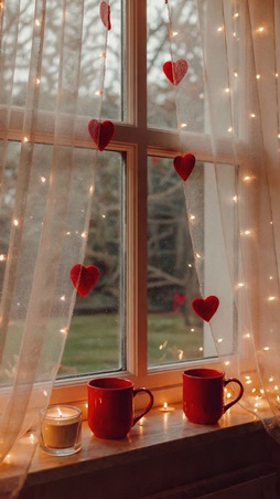 ديكورات تضفي لمسات رومانسية على منزلكِ في عيد الحب