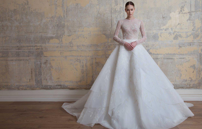 فستان زفافك من عالم الأحلام بتوقيع جورج حبيقة