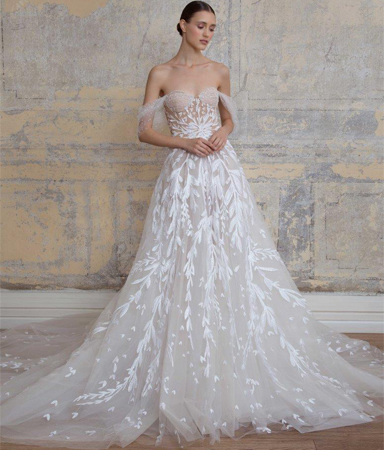 فستان زفافك من عالم الأحلام بتوقيع جورج حبيقة