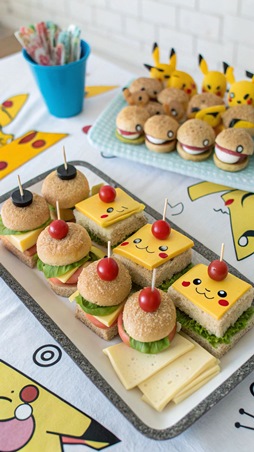 استوحي أصناف طعام سهلة التناول لعيد ميلاد طفلك