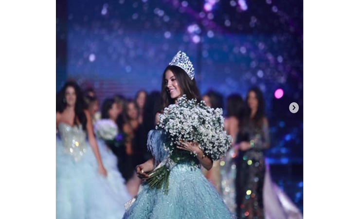 مايا  رعيدي  ملكة جمال لبنان 2018