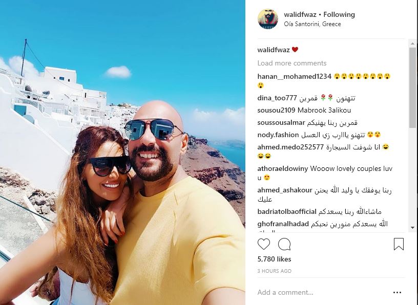 بعد انفصالهما.. أزمة جديدة بسبب وليد فوّاز وميّ سليم