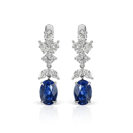 الياقوت الأزرق الخلاب يضع بصمته الملكية على أحدث مجوهرات Parure Atelier