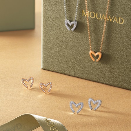 وميض الأمنيات: مجوهرات معوّض تلامس القلب هذا الموسم