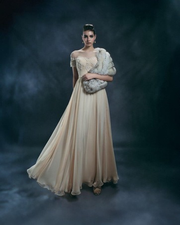 أناقتكِ مستوحاة من جاذبيّة صوفيا لورين في أحدث مجموعات ساهر ضيا