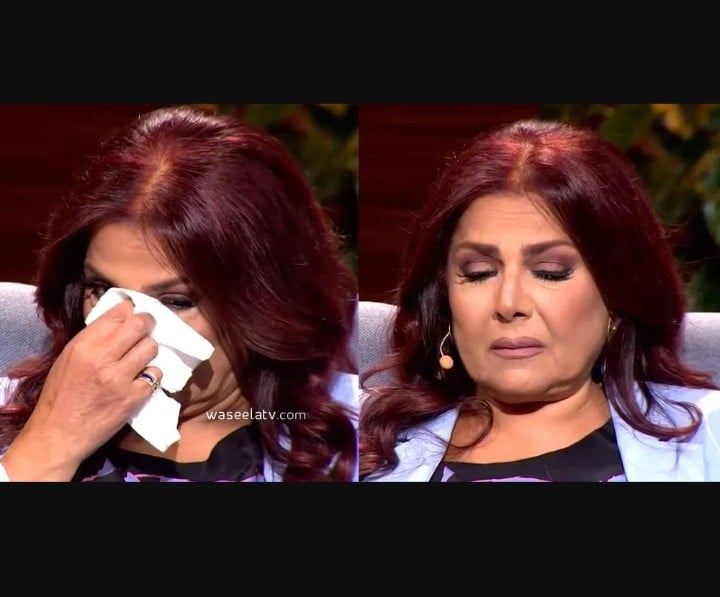 صباح الجزائري تبكي وتوجه رسالة لأطفال سوريا