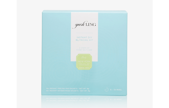نمّي تجربة السبا المنزلي مع منتجات العناية بالوجه SparkLing DIY Home Facial Kit