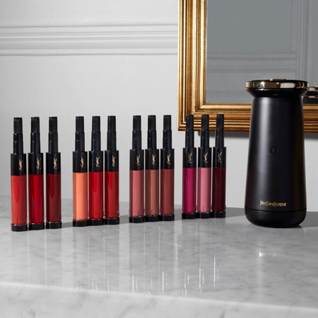 جيل جديد من المكياج الذكي: جهاز ROUGE SUR MESURE من YSL