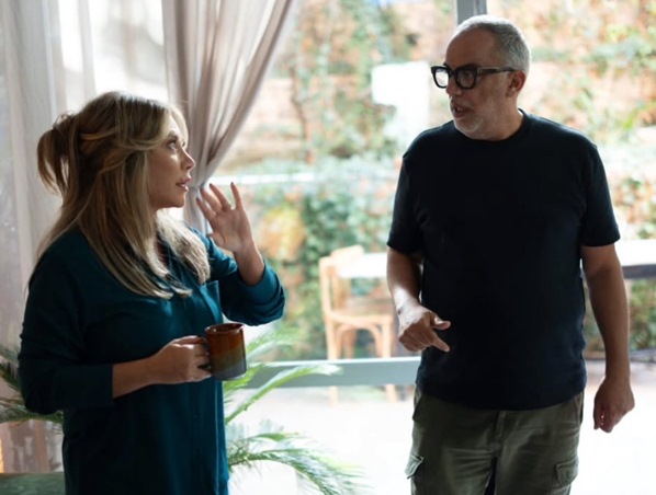 سلافة معمار وعابد فهد في جريمة حقيقية