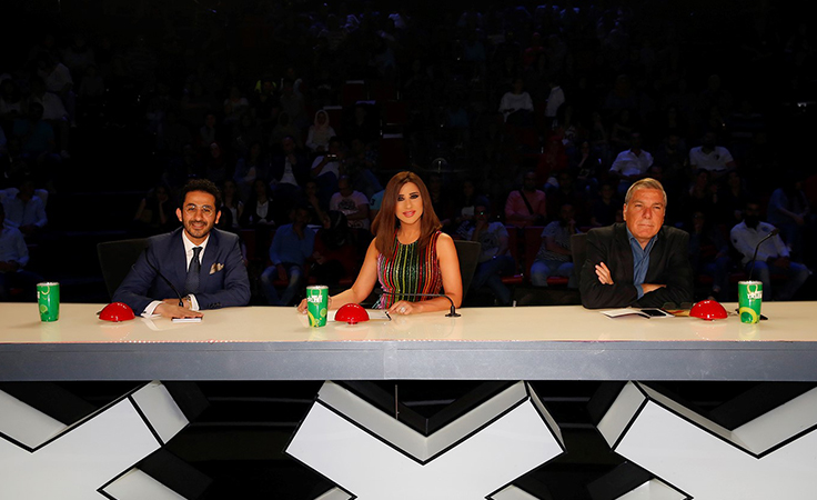 نجوى كرم تؤيد علي جابر وتقلب الموازين في الحلقة الرابعة Arabs Got Talent
