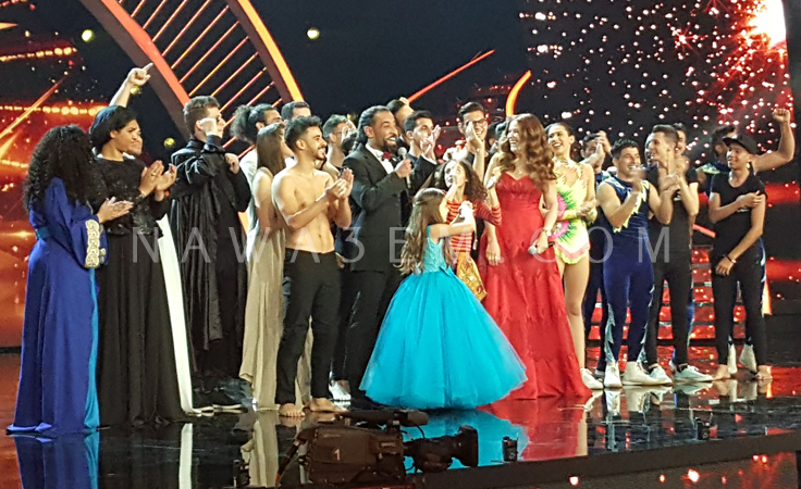 خاص - الطفلة إيمان بيشه تحصد لقب Arabs Got Talent وفستان نجوى كرم معاً