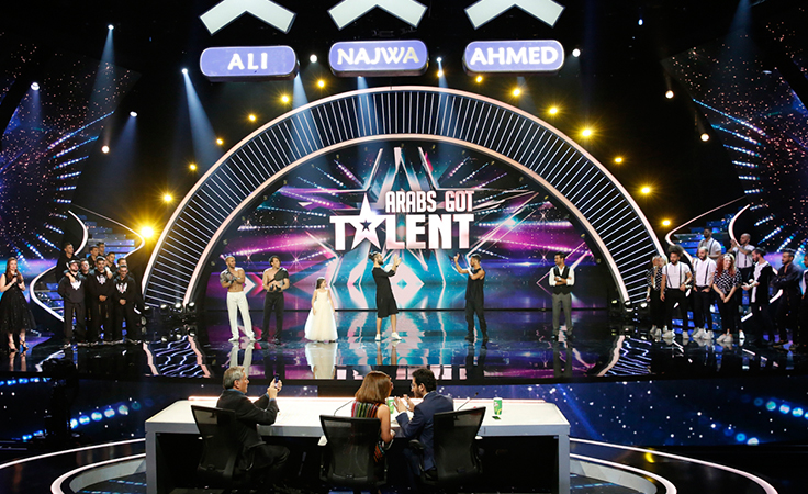 نجوى كرم تؤيد علي جابر وتقلب الموازين في الحلقة الرابعة Arabs Got Talent
