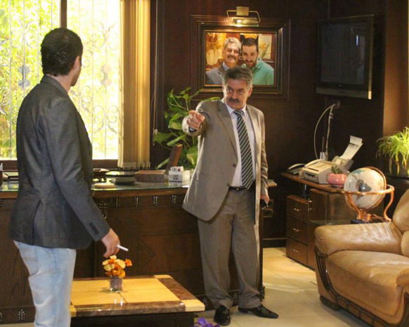 قمر خلف ومهيار خضور يفتتحان الموسم الدرامي الجديد