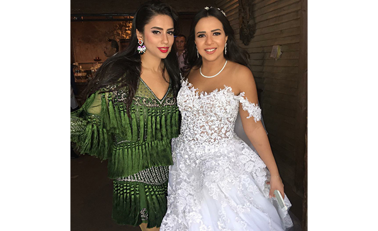 ايمي سمير غانم تكسر تقاليد العروس في زفافها...ونواعم تكشف التفاصيل؟