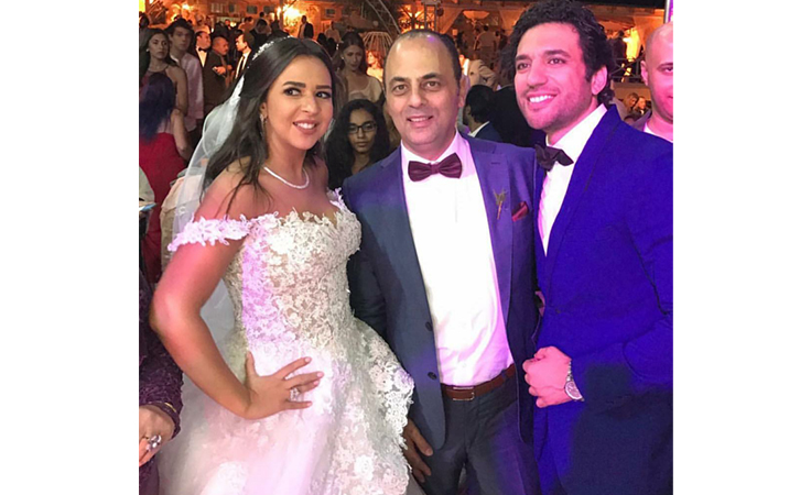 ايمي سمير غانم تكسر تقاليد العروس في زفافها...ونواعم تكشف التفاصيل؟