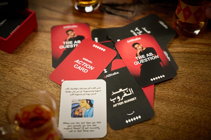 بالتعاون مع أنس بوخش أمازون الإمارات تطلق نسخة رمضانية محدودة من لعبة الورق الشهيرة #ABtalks