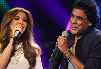 منير يغازل نانسي وكنتاكي أحلام يثير سخرية جمهور الفايسبوك