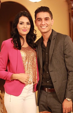 من هي لينا قيشاوي خطيبة محمد عساف التى خطفت الأنظار
