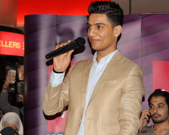 من هي لينا قيشاوي خطيبة محمد عساف التى خطفت الأنظار