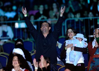 عاصي الحلاّني وملحم زين أشعلا حماسة جمهور «ليالي دبي» 