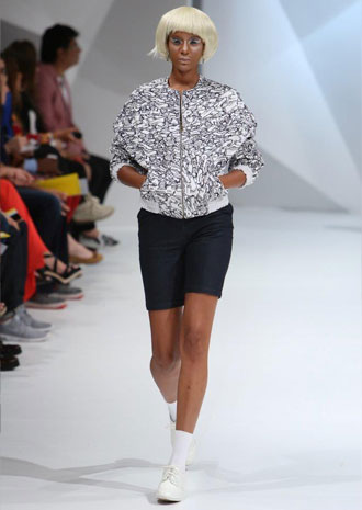 Asudari تقدّم مجموعتها بالطبعات الهندسية في الفاشن فوروورد