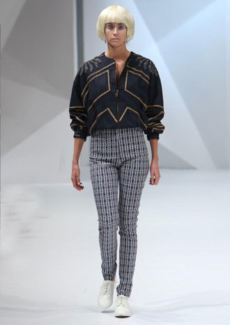 Asudari تقدّم مجموعتها بالطبعات الهندسية في الفاشن فوروورد