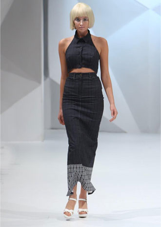 Asudari تقدّم مجموعتها بالطبعات الهندسية في الفاشن فوروورد