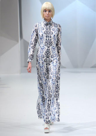 Asudari تقدّم مجموعتها بالطبعات الهندسية في الفاشن فوروورد