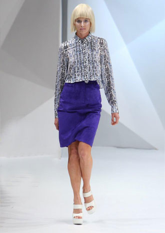 Asudari تقدّم مجموعتها بالطبعات الهندسية في الفاشن فوروورد