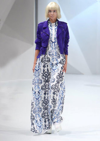 Asudari تقدّم مجموعتها بالطبعات الهندسية في الفاشن فوروورد