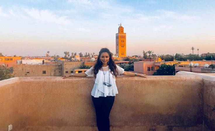 بلقيس تودّع المغرب بهذه الرسالة