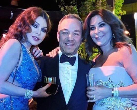 في حفل زفاف ابن إيلي صعب: هيفاء 