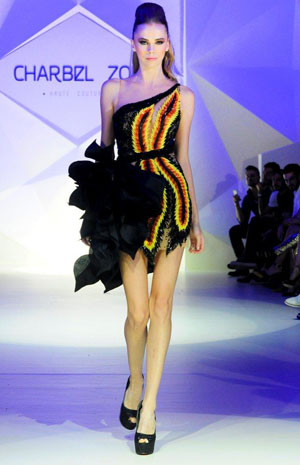 في الفاشن فوروود : شربل زوي يقدّم مجموعة تليق بنجمات المسرح