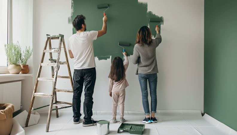 بيتك، ألوانك، هويتك.. خطوة صغيرة لمزيد من السعادة العائلية