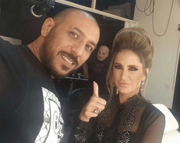 خاص - نواعم ترافق ديمة قندلفت خلال التحضير لزفافها