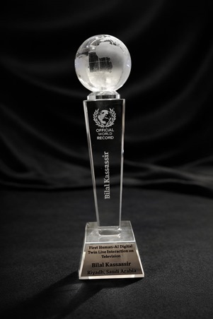 بلال كساسير يُحقّق إنجازاً لبنانياً وعربياً في أول تفاعل مباشر بين الإنسان وتوأمه الرقمي بالذكاء الاصطناعي