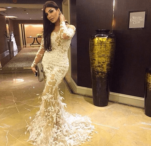 فساتين أمل العوضي أناقة أنثوية راقية