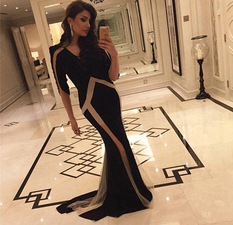فساتين أمل العوضي أناقة أنثوية راقية