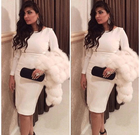 فساتين أمل العوضي أناقة أنثوية راقية