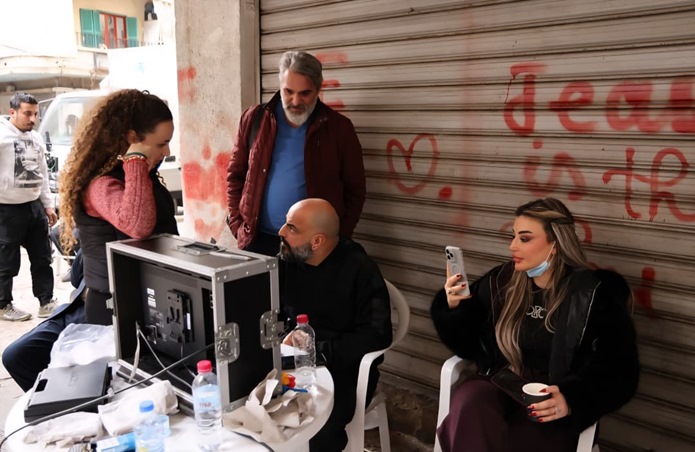 الياس دياب يصوّر كليبه الجديد 