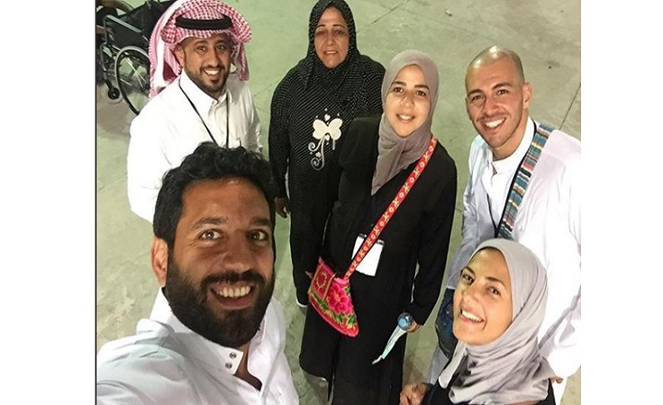 صورة جديدة لحسن الردّاد وزوجته في الحج.. وهكذا ظهر زوج دنيا سمير غانم