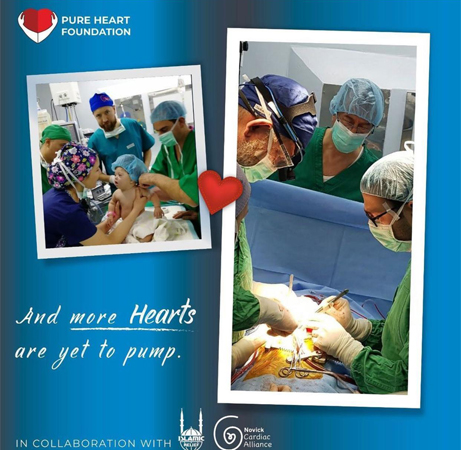فادي أندراوس يطلق حملة مع جمعية PureHeart لإنقاذ 20 طفلاً