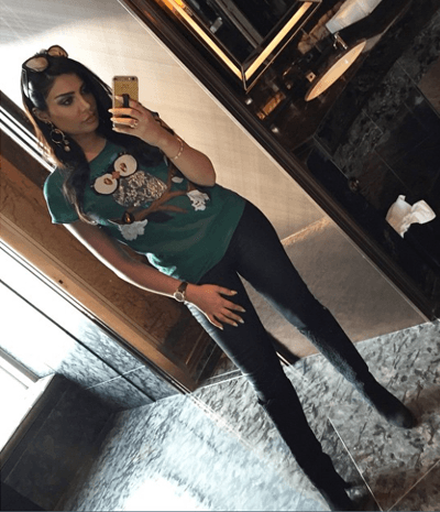 إليك أجمل إطلالات وفساتين أمل العوضي